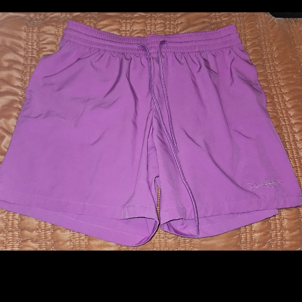 Panama Jack Purple Swim Trunks